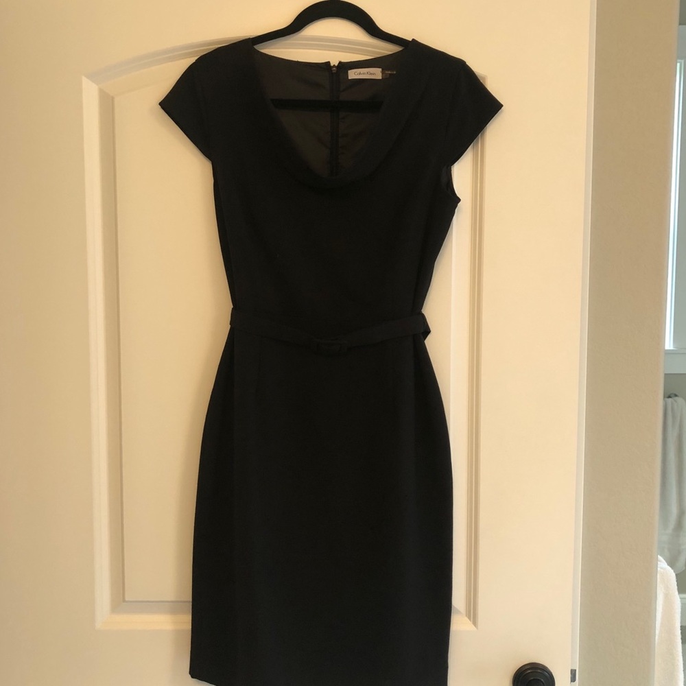 Little black dress. Calvin Klein